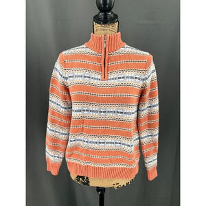 Northern Reflections Sweater Women Medium High Neck North Isles Cotton‎ Pullover